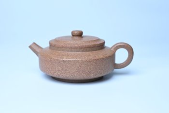 紫砂壶图片：美壶特惠 紫砂壶手工手制特好五彩老段泥还原烧周盘壶 茶壶 茶具 单壶 - 宜兴紫砂壶网