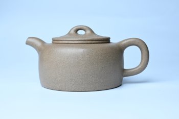 紫砂壶图片：特好高温本山老段泥 全手工过桥井栏壶 - 宜兴紫砂壶网