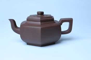 紫砂壶图片：美壶特惠 潜力股凌晨老师 精致紫泥全手工雪华壶 期待与您结缘 - 宜兴紫砂壶网