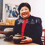 紫砂壶工艺师图片：曹婉芬 - 宜兴紫砂壶网