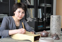 紫砂壶工艺师图片：陈惠红 - 宜兴紫砂壶网