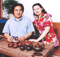 紫砂壶工艺师图片：范建华 - 宜兴紫砂壶网