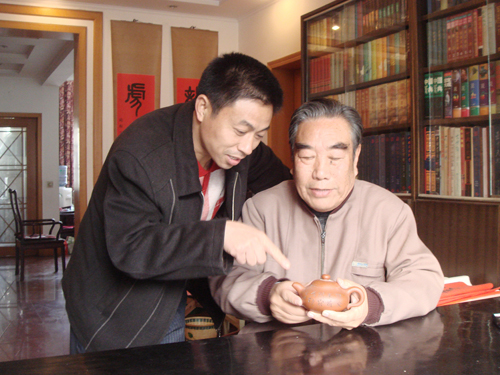 紫砂壶图片：与韩其楼老师探讨壶艺 - 宜兴紫砂壶网