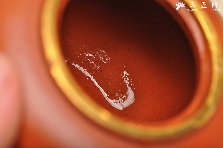 紫砂壶图片：老朱泥难得大品 全手摹古 圆润大方 全手宫灯 孤品 - 宜兴紫砂壶网