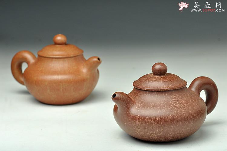 紫砂壶图片：蓄势内敛 趣味盎然 全手婉珠 创新技法表现 非常有味道~  紫泥和段泥两种 - 宜兴紫砂壶网