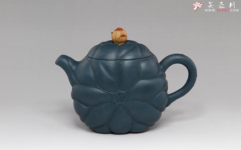 紫砂壶图片：清风荷叶 - 宜兴紫砂壶网