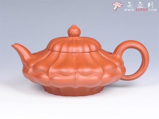 紫砂壶图片：- 筋囊合菱 - - 宜兴紫砂壶网