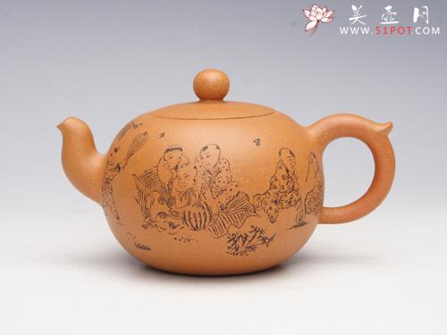 紫砂壶图片：一粒珠 - 宜兴紫砂壶网