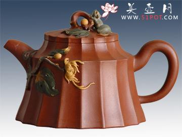 紫砂壶图片：秋菊 - 宜兴紫砂壶网