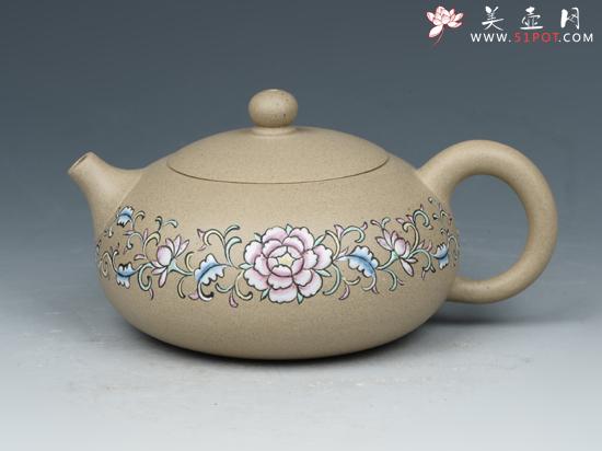 紫砂壶图片：倒把西施 - 宜兴紫砂壶网