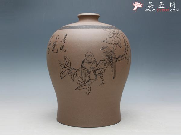 紫砂壶图片：梅瓶 - 宜兴紫砂壶网