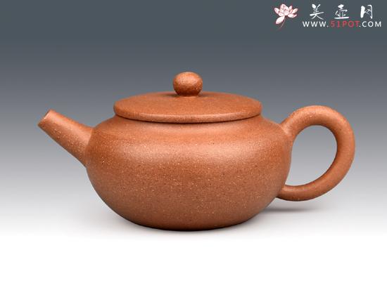 紫砂壶图片：平盖莲子 - 宜兴紫砂壶网