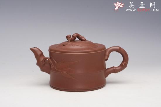 紫砂壶图片：竹段 - 宜兴紫砂壶网