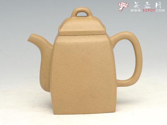 紫砂壶图片：汉方  黄龙山原矿... - 宜兴紫砂壶网