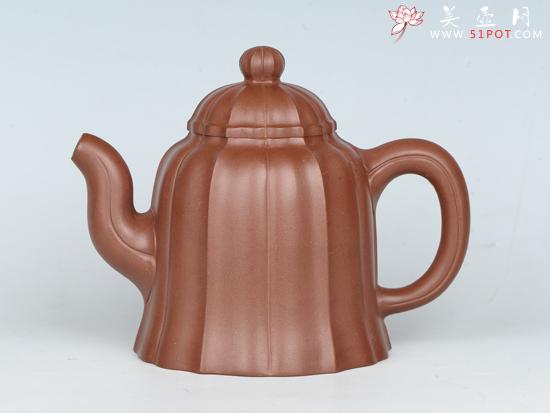紫砂壶图片：钟壶   泥料：老清水泥 - 宜兴紫砂壶网