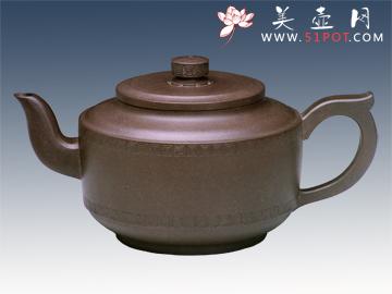 紫砂壶图片：牛盖莲子 - 宜兴紫砂壶网