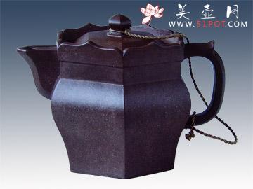 紫砂壶图片：僧帽壶 - 宜兴紫砂壶网