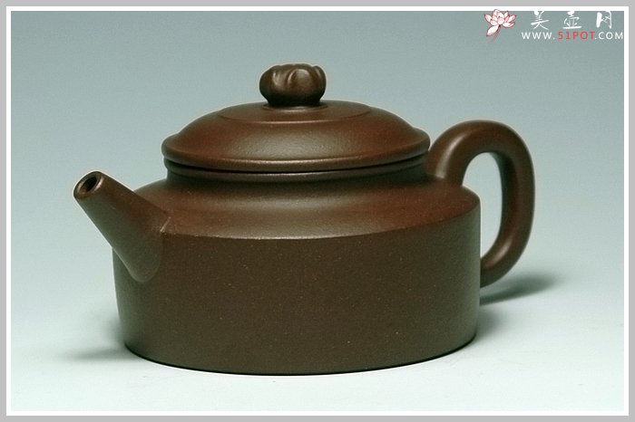 紫砂壶图片：花钮德钟 - 宜兴紫砂壶网