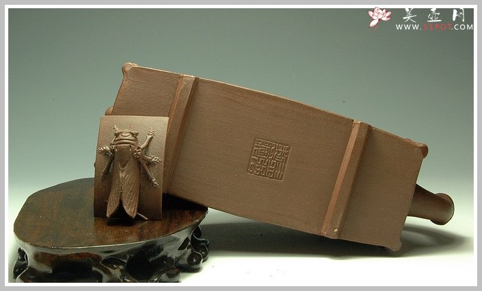 紫砂壶图片：半月知足 - 宜兴紫砂壶网