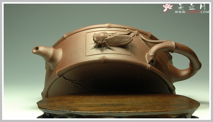 紫砂壶图片：半月知足 - 宜兴紫砂壶网