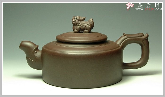 紫砂壶图片：龙韵3 - 宜兴紫砂壶网