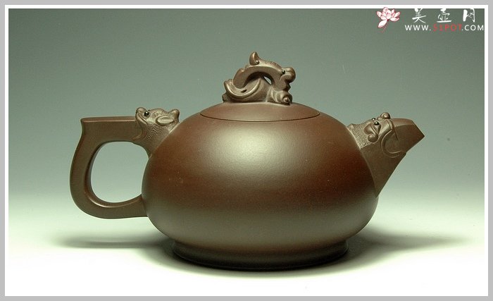 紫砂壶图片：龙韵1 - 宜兴紫砂壶网