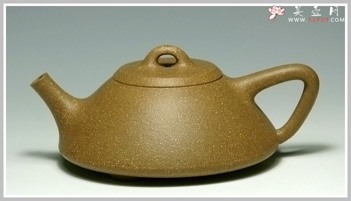 紫砂壶图片：段泥石瓢 - 宜兴紫砂壶网
