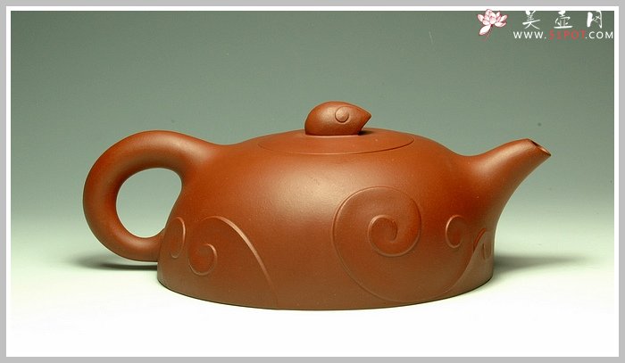 紫砂壶图片：浪花【瑕疵特价】 - 宜兴紫砂壶网