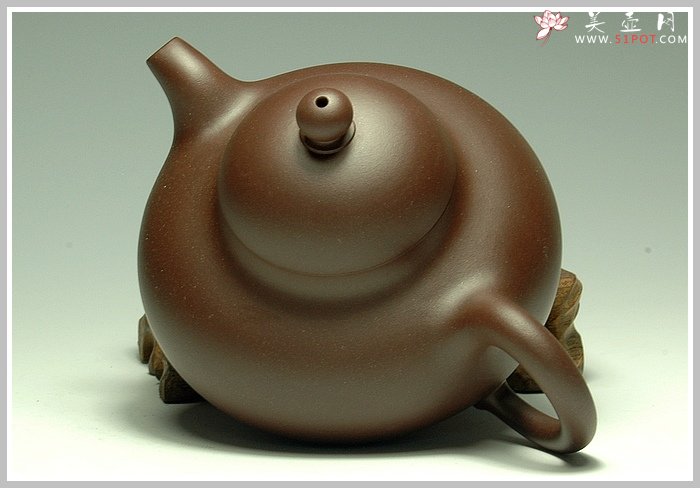 紫砂壶图片：紫泥乳鼎 - 宜兴紫砂壶网