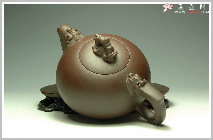 紫砂壶图片：龙韵1 - 宜兴紫砂壶网