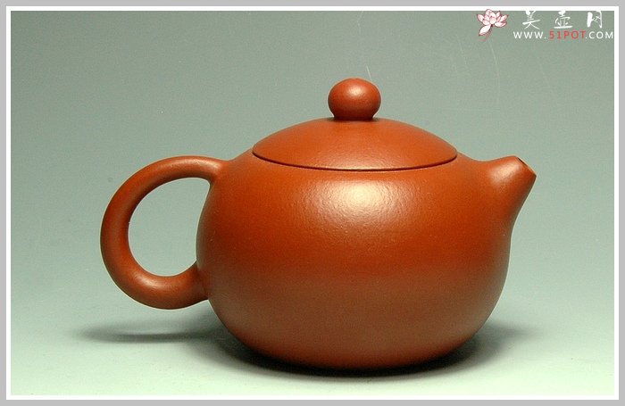 紫砂壶图片：朱泥小西施 - 宜兴紫砂壶网