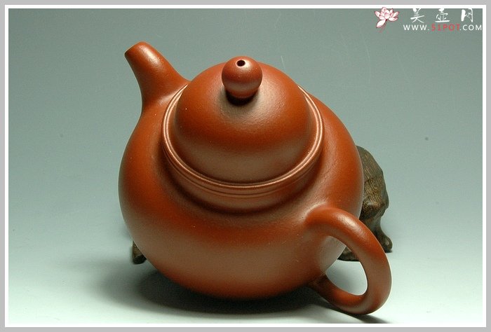 紫砂壶图片：朱泥小掇球 - 宜兴紫砂壶网