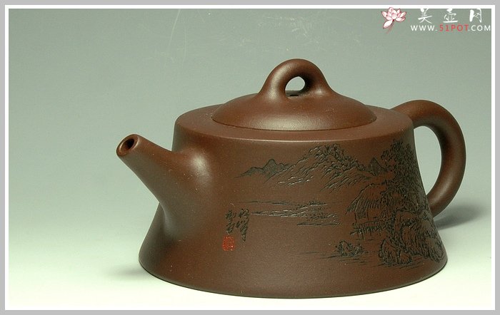 紫砂壶图片：鱼罩 - 宜兴紫砂壶网