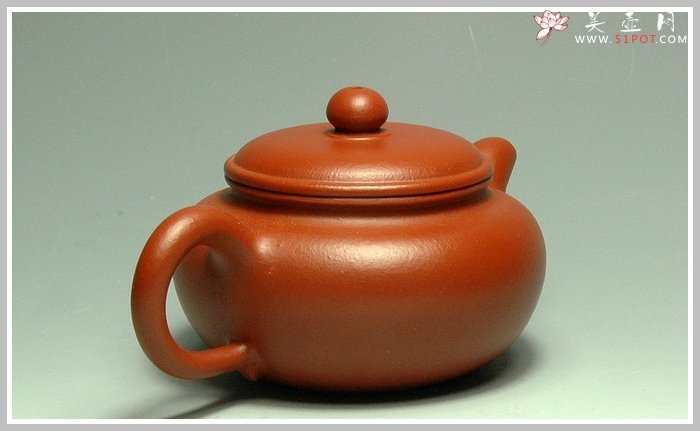 紫砂壶图片：朱泥小仿古 - 宜兴紫砂壶网
