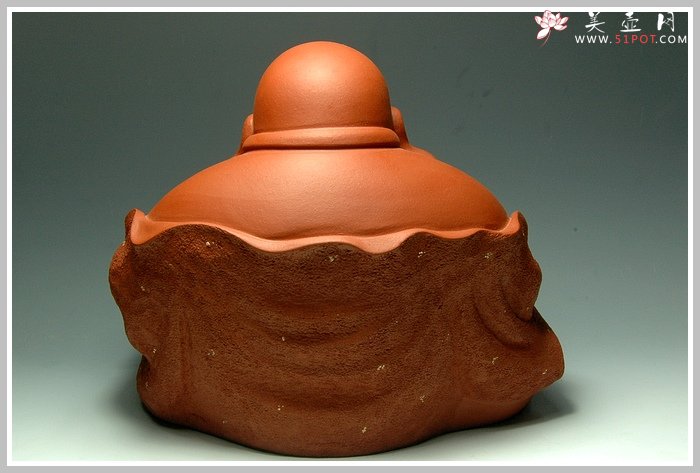 紫砂壶图片：布袋和尚 - 宜兴紫砂壶网
