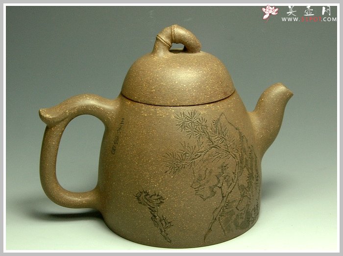 紫砂壶图片：秦竹 - 宜兴紫砂壶网