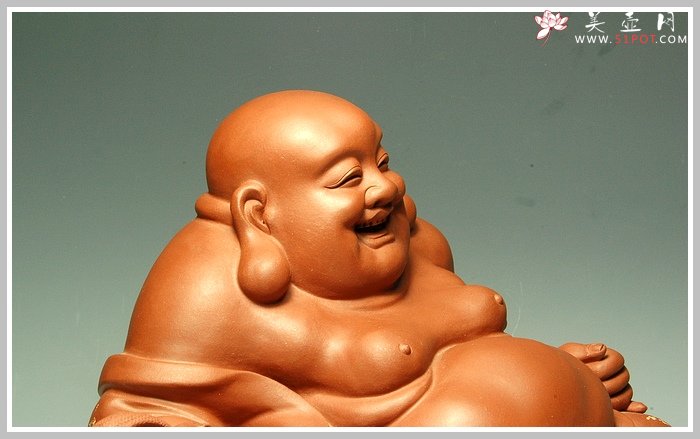 紫砂壶图片：布袋佛 - 宜兴紫砂壶网