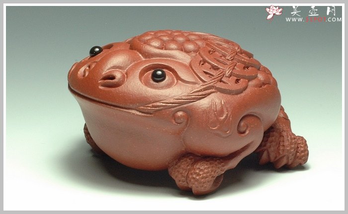 紫砂壶图片：三足福 - 宜兴紫砂壶网