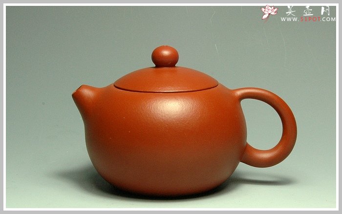 紫砂壶图片：朱泥小西施 - 宜兴紫砂壶网