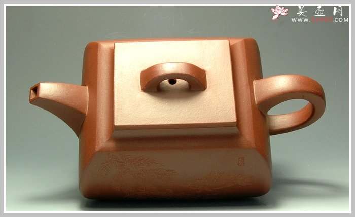 紫砂壶图片：全手工长乐壶 - 宜兴紫砂壶网