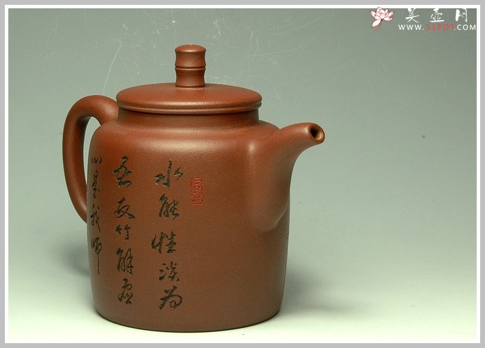 紫砂壶图片：玉柱 - 宜兴紫砂壶网