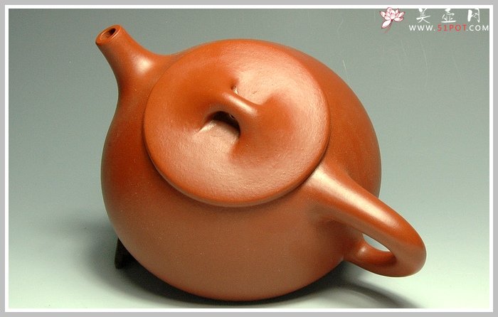 紫砂壶图片：朱泥石瓢 - 宜兴紫砂壶网