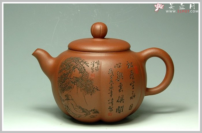 紫砂壶图片：风雅 - 宜兴紫砂壶网