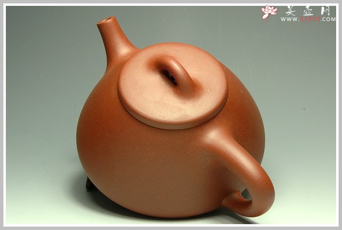 紫砂壶图片：清水泥子冶石瓢 - 宜兴紫砂壶网