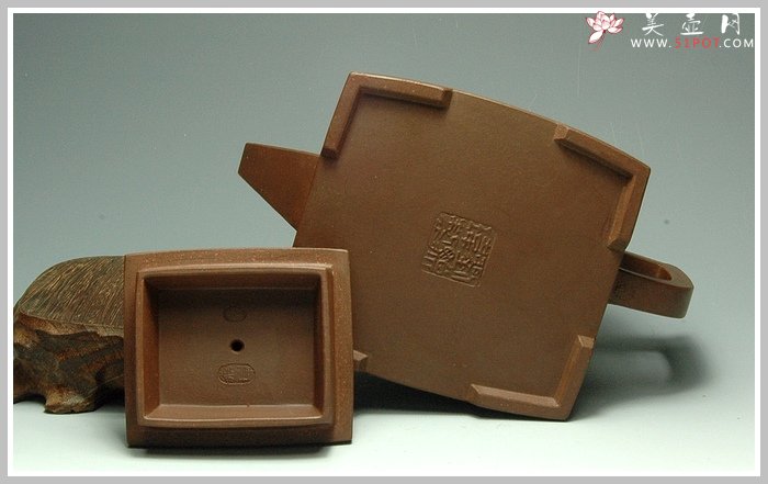 紫砂壶图片：低四方 - 宜兴紫砂壶网