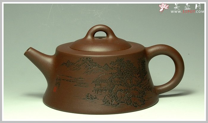 紫砂壶图片：鱼罩 - 宜兴紫砂壶网