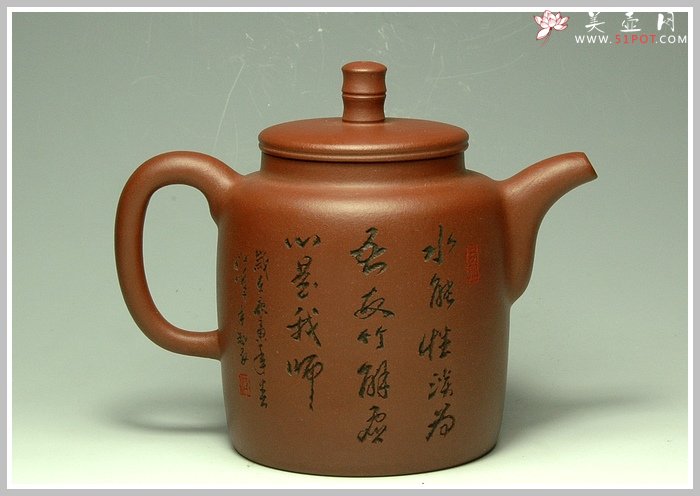 紫砂壶图片：玉柱 - 宜兴紫砂壶网