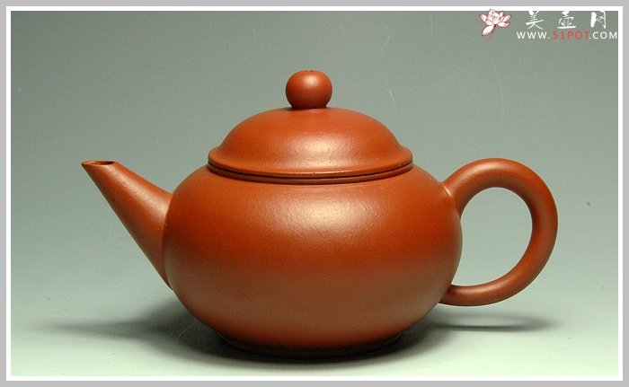 紫砂壶图片：朱泥水平 - 宜兴紫砂壶网