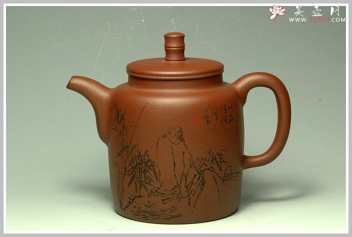 紫砂壶图片：玉柱 - 宜兴紫砂壶网