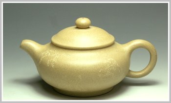 紫砂壶图片：矮潘壶 - 宜兴紫砂壶网